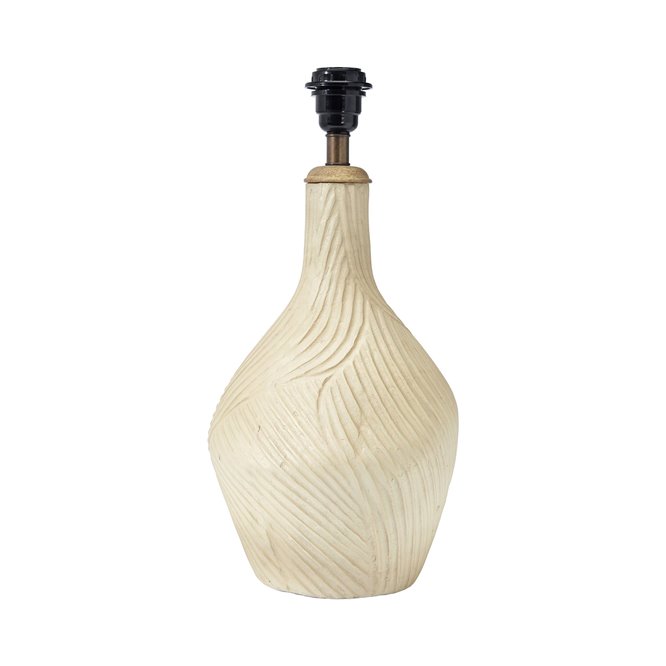 Beżowa lampa stołowa boho Hope - podstawa